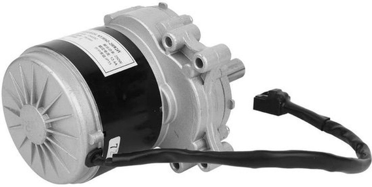 Elektrische Rolstoelen Borstel Motor - 24V 250W - 75r/min - Vervanging - Motor - Geschikt voor Rolstoelmodellen - Zwart.