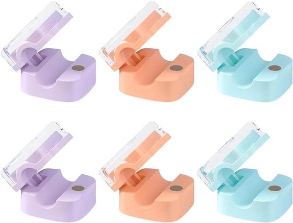 Magnetische kabelorganizer - Zelfklevende kabelclips - Kabelhouder voor kabelmanagement - Bureau & nachtkastje - Oplaadkabel - HDMI - USB - Audiokabel - Kantoor & huis - Wit