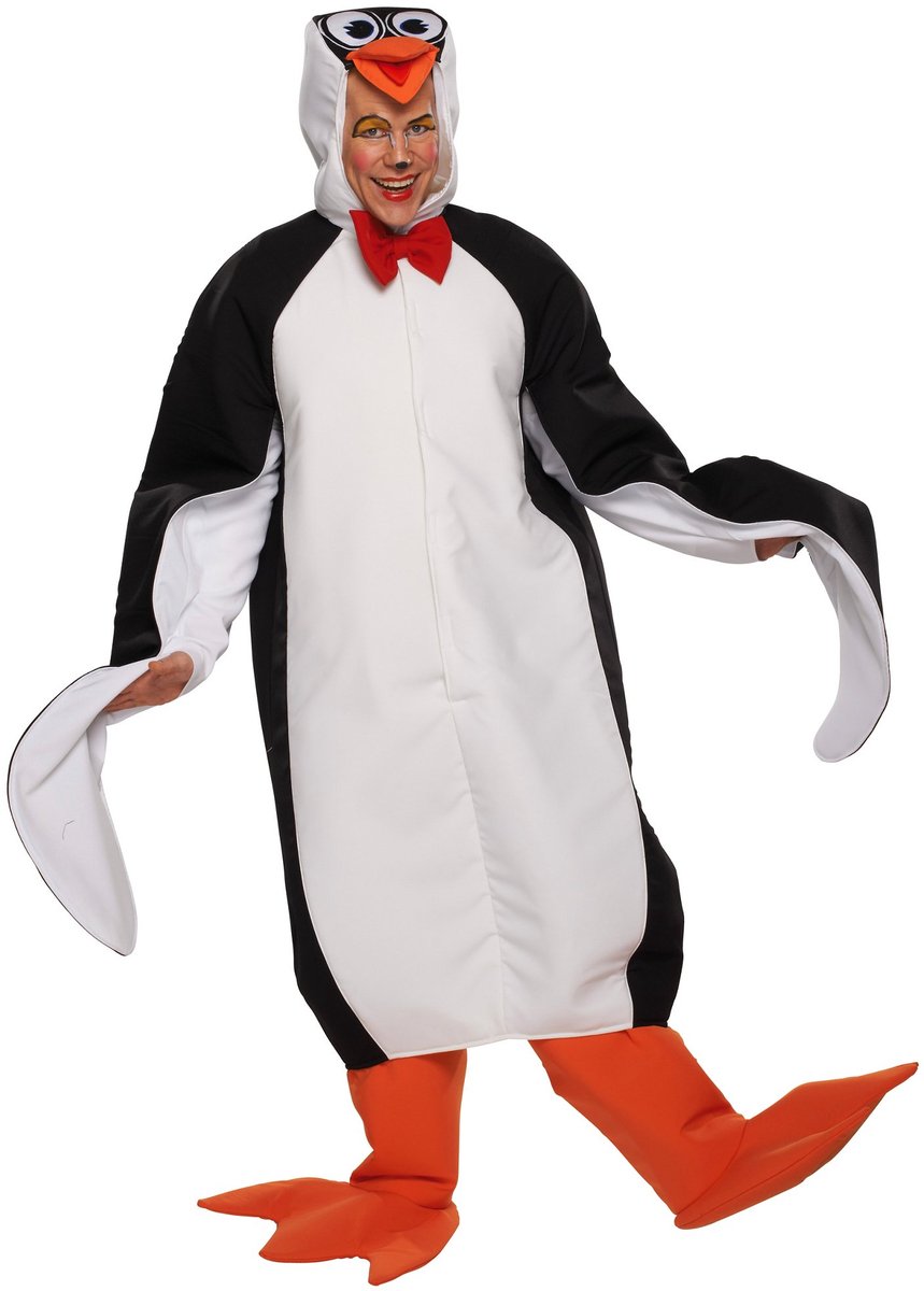 Rubie's Verkleedkostuum Pinguïn Unisex Zwart/wit Onesize