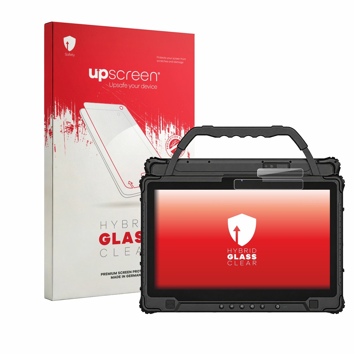 upscreen - Screenprotector voor Emdoor EM-I14M 14" (ALLEEN Camera Lens) - Folie Beschermfolie Beschermglas transparant