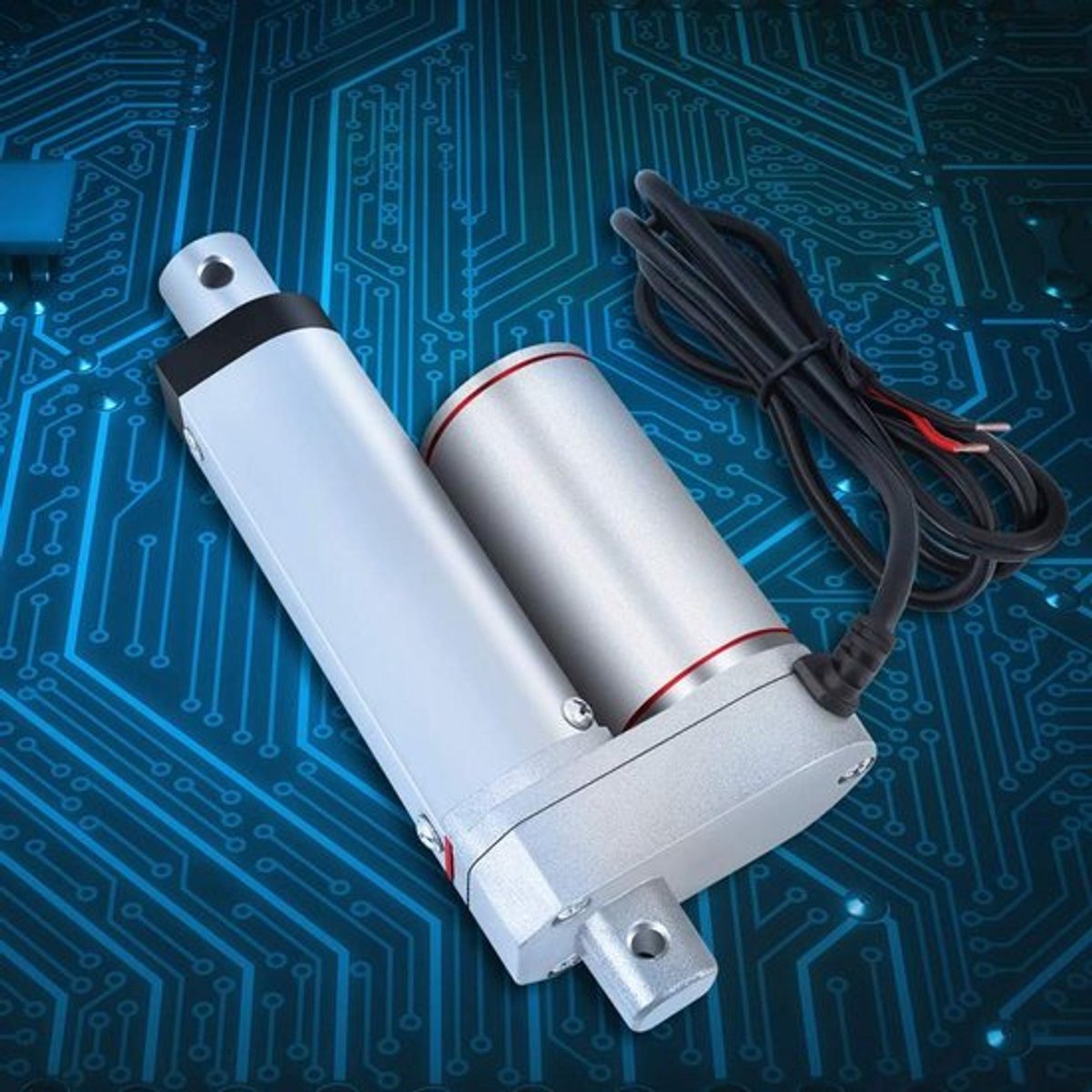 Elektrische lineaire actuator 24V met 30mm slag en 750N capaciteit - Krachtige beweging voor diverse toepassingen