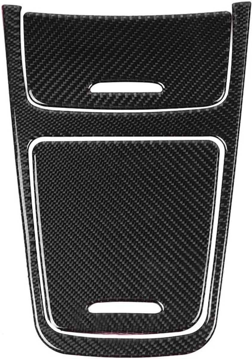 Carbon Fiber Bedekking voor Centraal Bedieningspaneel voor Mercedes A-Klasse, CLA en GLA 2013-2019 - Stijlvolle Interieur Upgrade en Bescherming