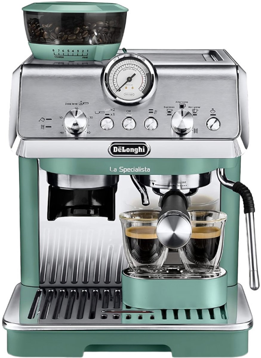 DeLonghi La Specialista Arte EC9155.GR Espresso machine met molen