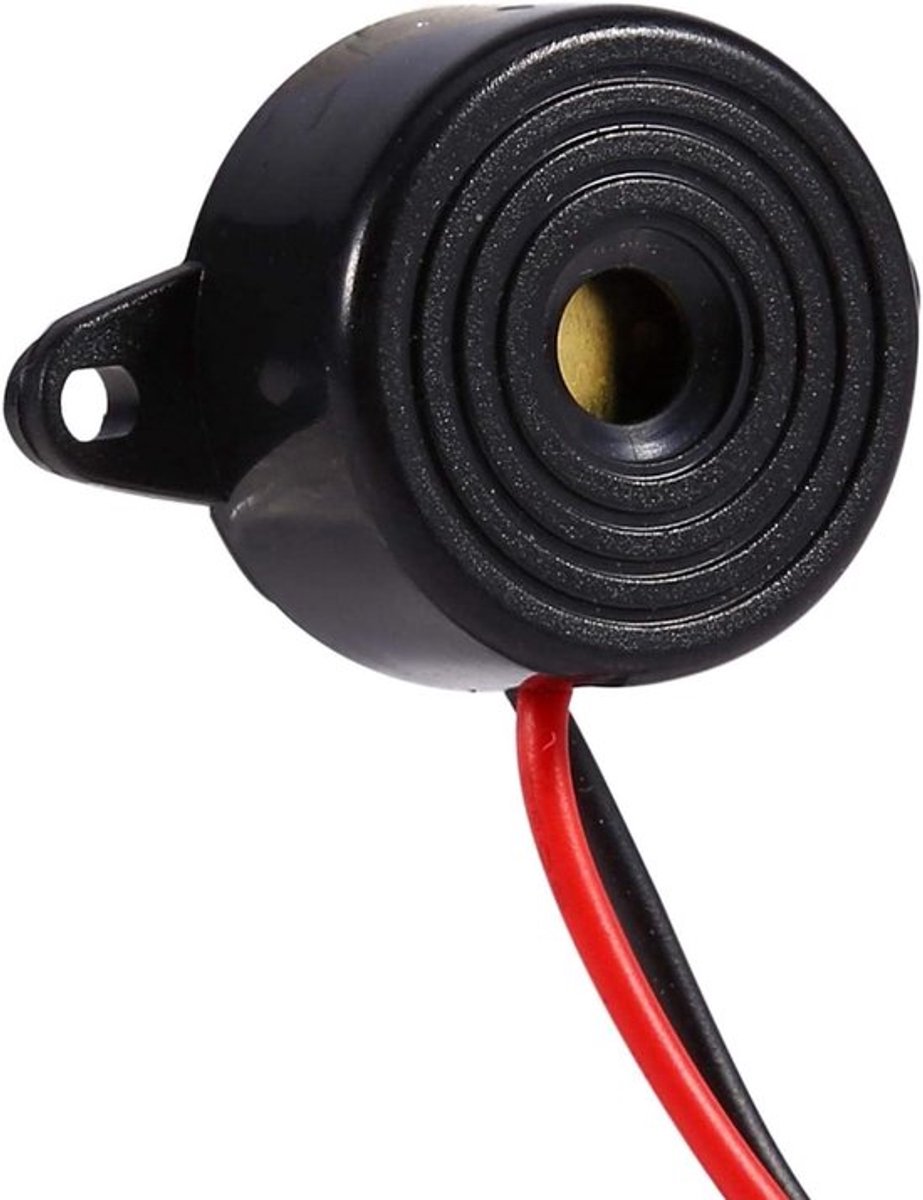 Hoog-decibel SFM-20B piezoalarm elektronische toonbuzzer 2312 alarm continu geluid kabellengte 120 mm