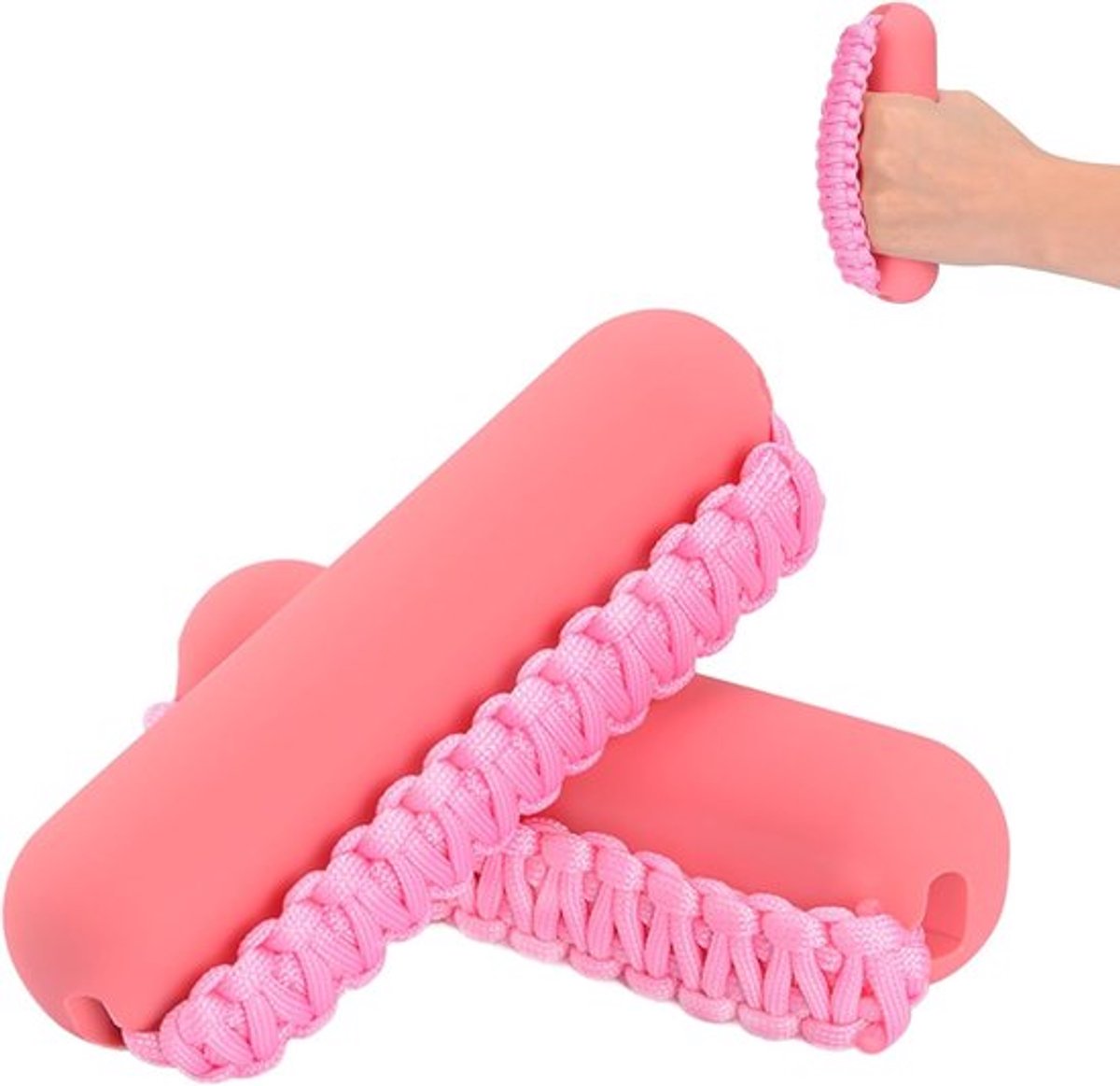 Hantelset voor vrouwen en mannen, zachte halters met polsbanden voor krachttraining, yoga en aerobics, ideaal voor thuistraining en fitness