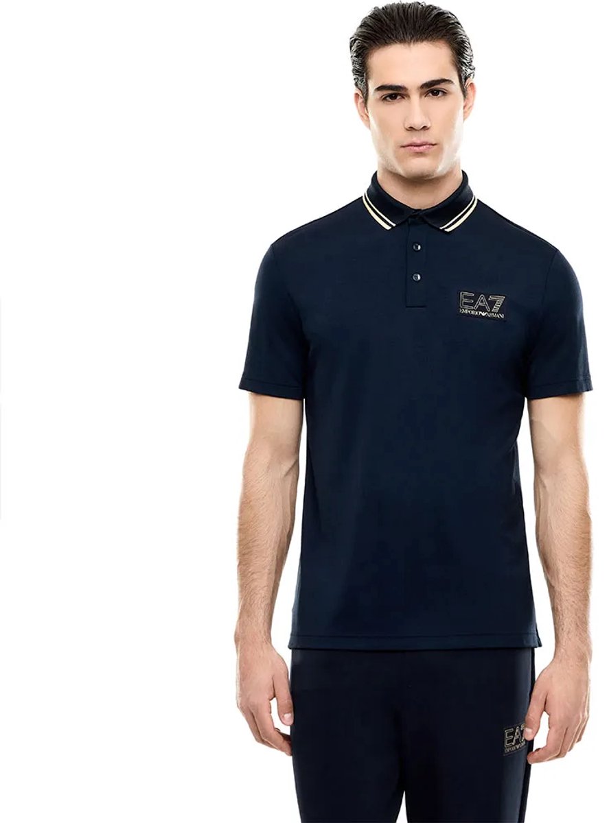 Ea7 Emporio Armani 7m002241_af13739 Korte Mouw Poloshirt Blauw M Man