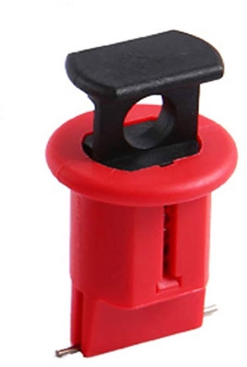 Miniatuur vergrendelingsslot voor stroomonderbrekers - Veiligheidsapparaat voor ISO/DIN-schakelaars, 3 types beschikbaar, ideaal voor elektrische veiligheid en onderhoud