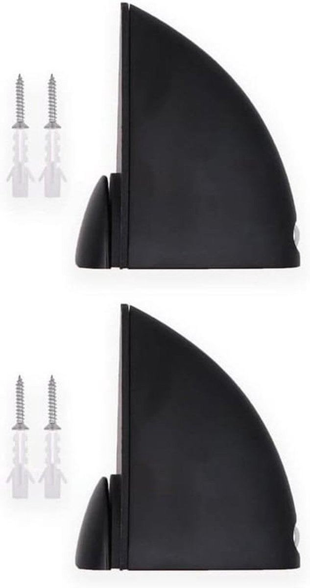 Glasplank Beugels - Verstelbaar - Zilver - Schroeven - Uitbreidingsbuis - 2 STKS - Glas Dikte 2-22 mm - Compatibel voor Transparant