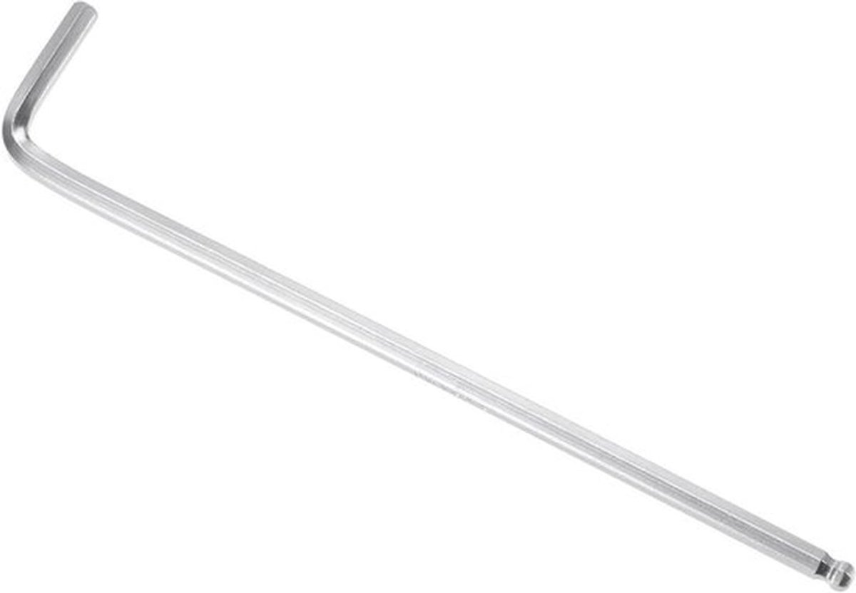 4mm Ball End Inbussleutel, L-vormige Lange Arm Inbussleutel voor Huishoudelijk DIY, Professionele Reparatie en Gereedschap Gebruik