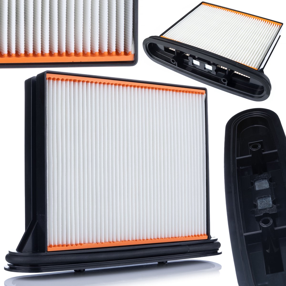 Rosfix Filter Uitlaat - Wasbaar Herbruikbaar met Afdichting - Polyester 25,7x18,6x5 cm