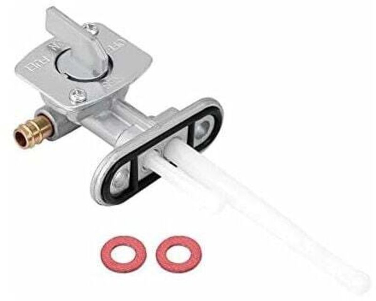 Universele brandstofschakelaar geschikt voor motorfietsen, brandstoftankschakelaar, geschikt voor Yamaha PW80, PY80, PeeWee 80, TTR125 2000-2005, LO-Ron.