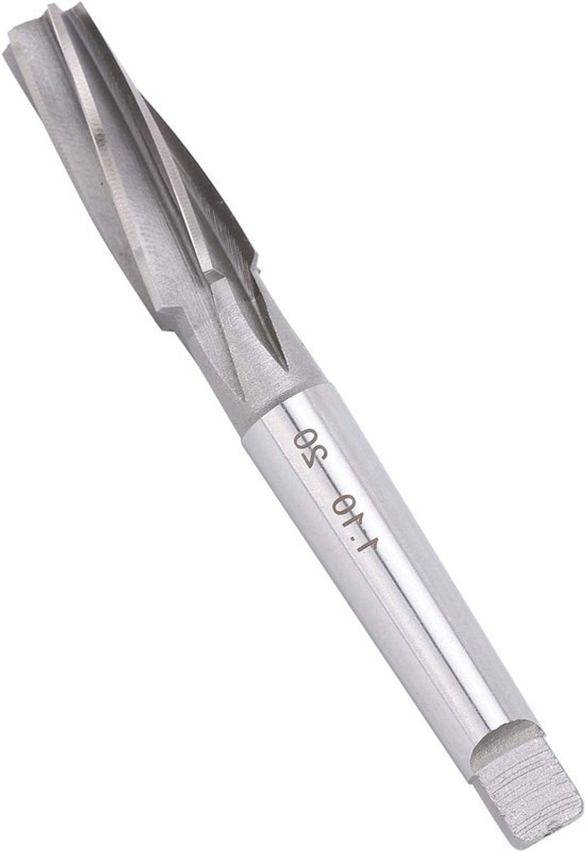 Taperreamer 1:10 met rechte schacht en spiraalvormige 17x50x22 mm voor precisiesnijden en industrieel gebruik