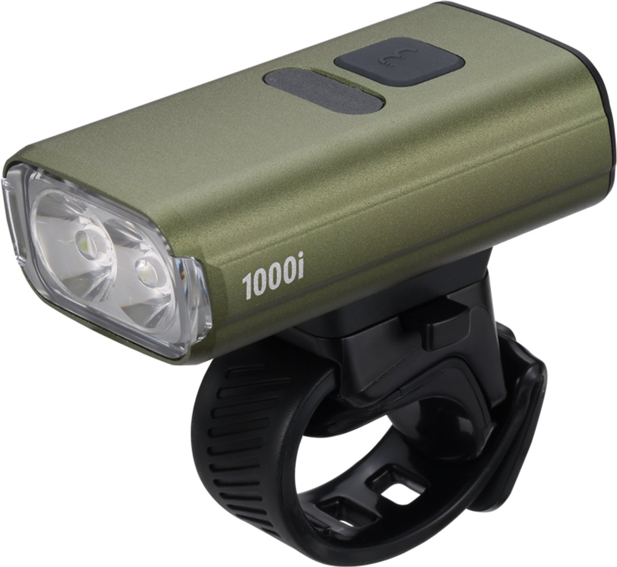 BBB Cycling NanoStrike 1000i Koplamp Fiets – 1000 Lumen – USB Oplaadbaar – Brandtijd: 42 uur – IPX6 Regenbestendig – Krachtige Fietsverlichting Racefiets & Mountainbike – Groen - BLS-263i