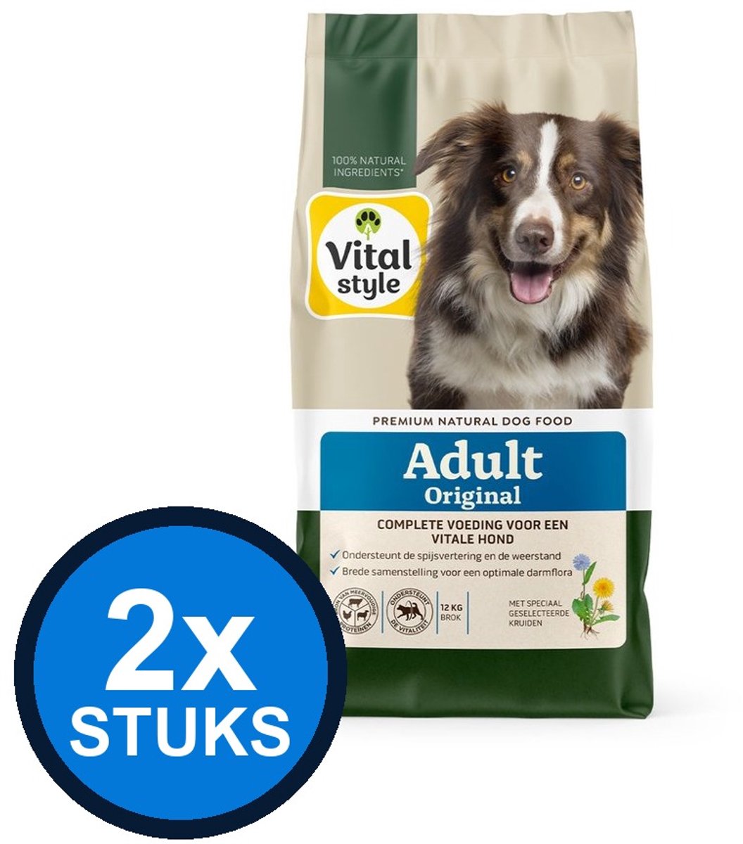 VITALstyle VITALstyle Hond Adult Original - Hondenvoer
