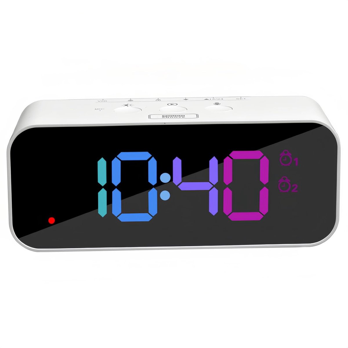 Solidchoice - Digitale Klok met RGB Kleurenscherm en Stemopname