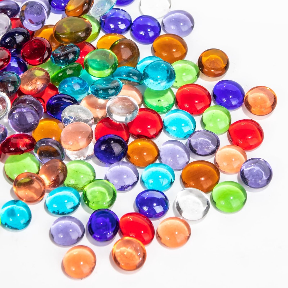 Solidchoice - Mini Flat Glasstenen voor Decoratie