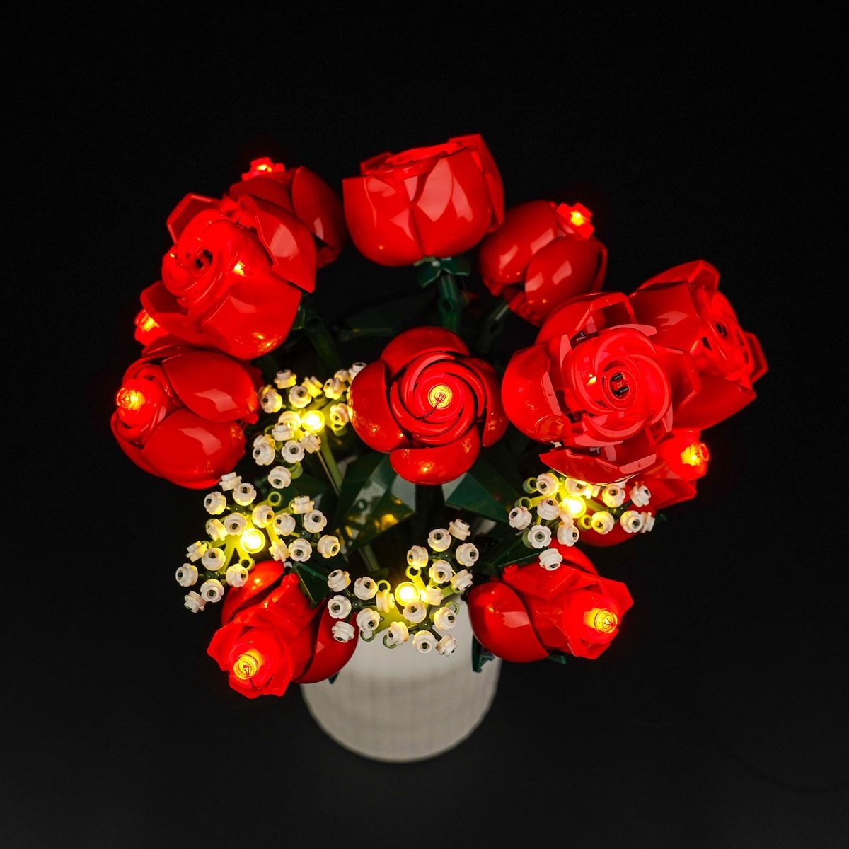 Solidchoice - LED Lichtset voor LEGO Boeket van Rozen