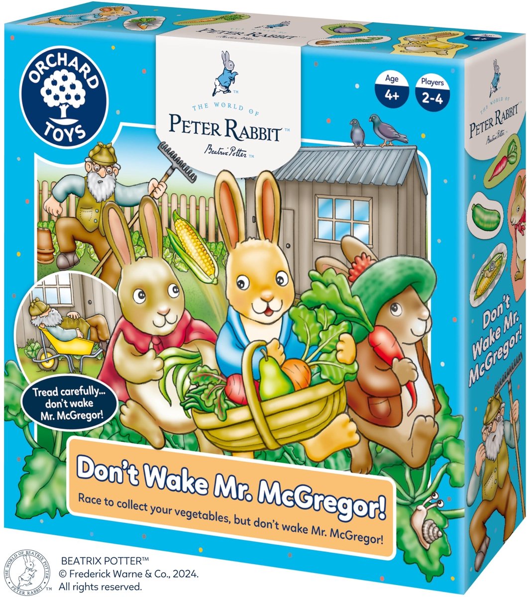 Solidchoice - Peter Rabbit Don't Wake Mr. McGregor Bordspel