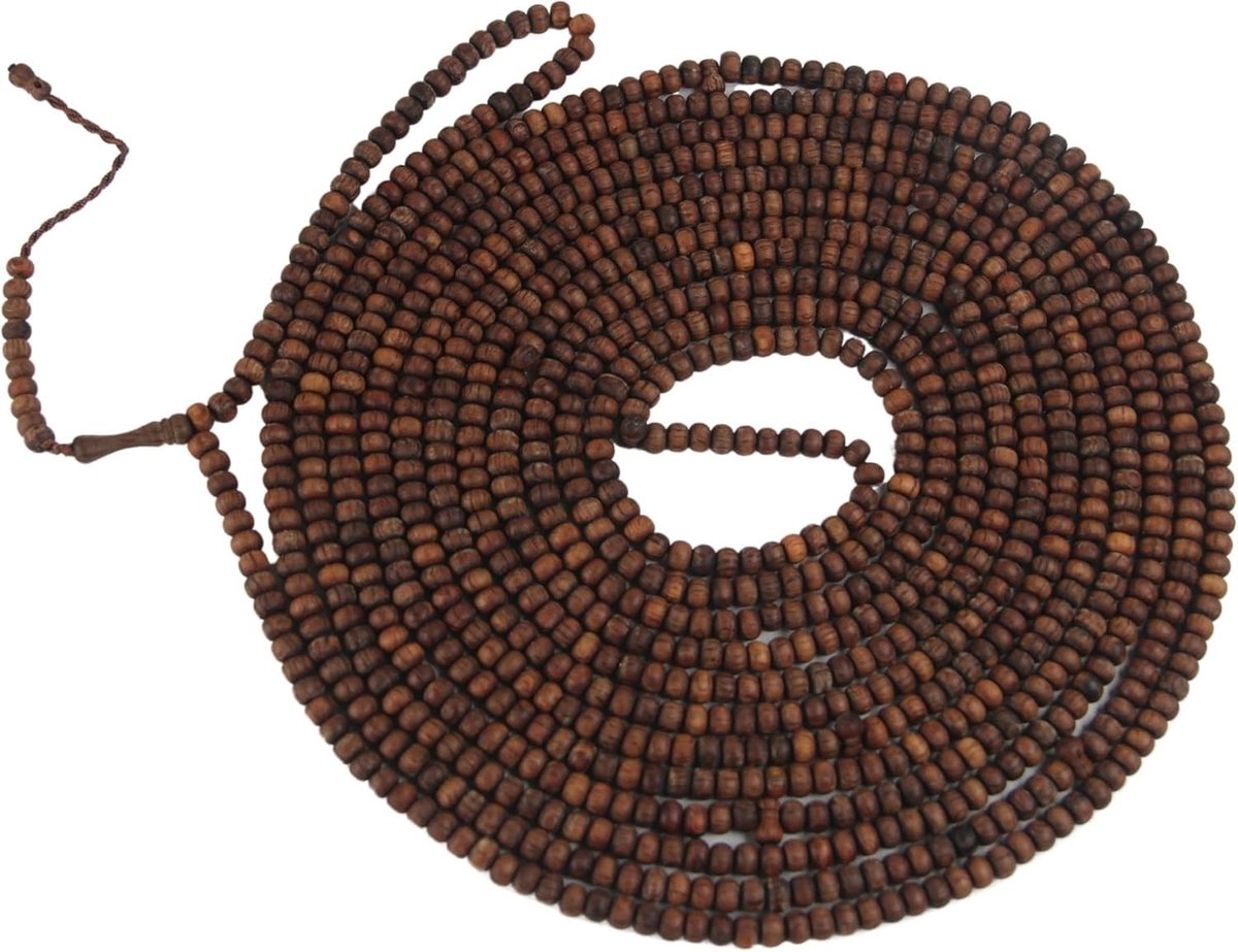 Solidchoice - Handgemaakte Juniper Houten Tasbeeh voor Dhikr en Gebed