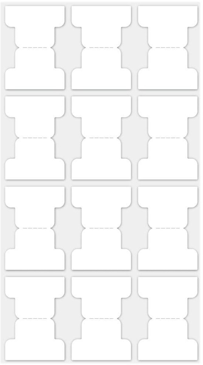 Solidchoice - Zelfklevende Index Tabs in Kleuren met 1200 Stuks