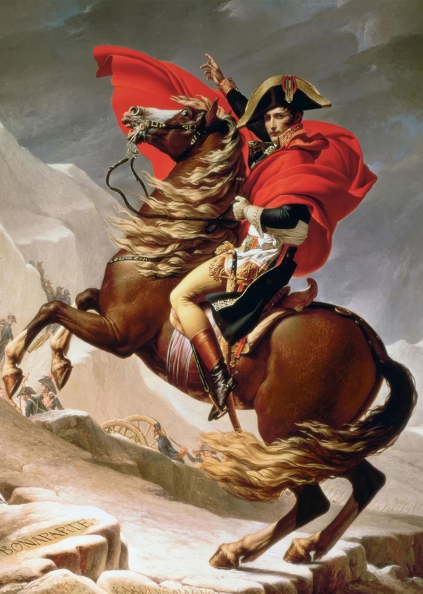 Solidchoice - 1000 Stukken Puzzel Napoleon Oversteekt de Alpen 70 x 50 cm