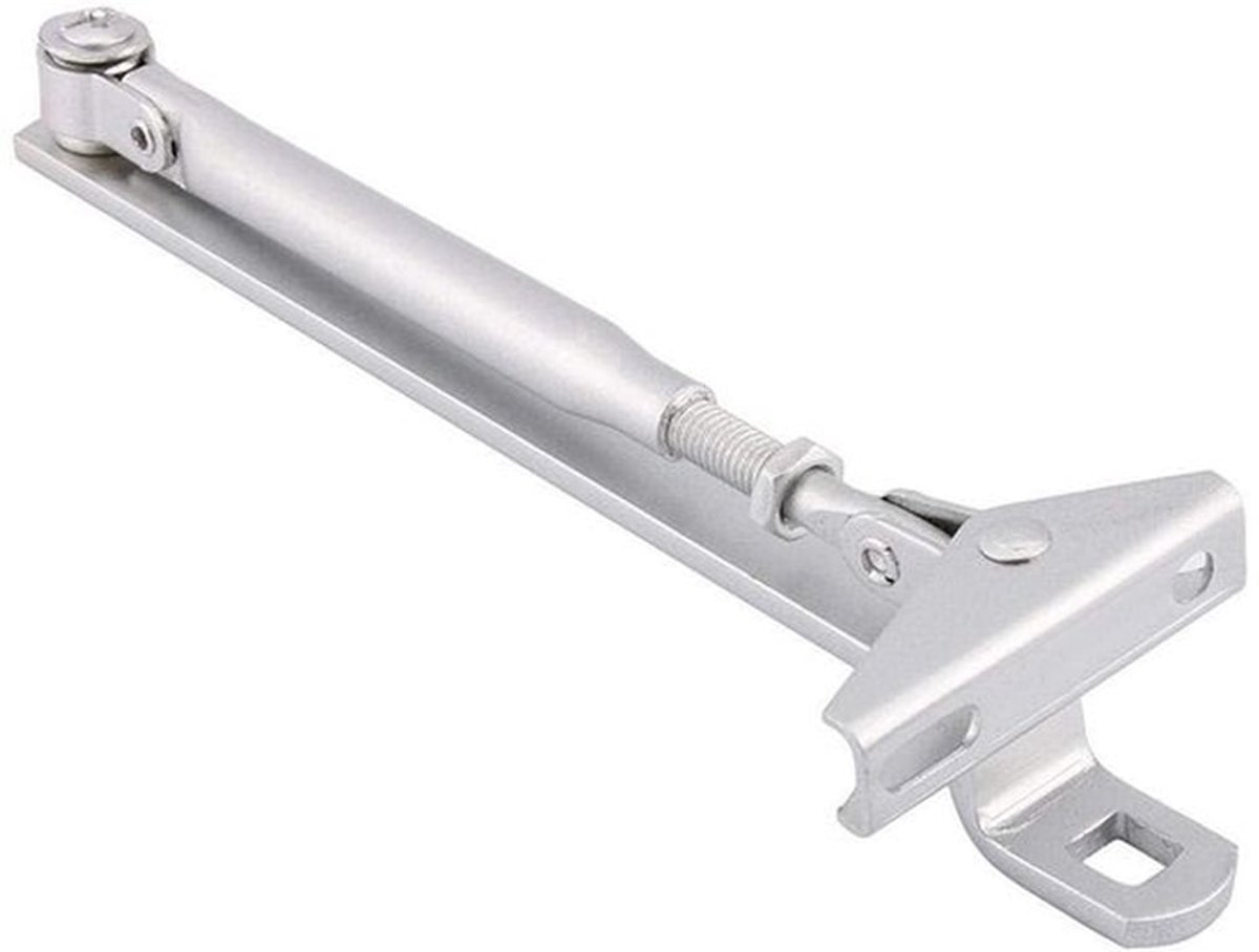 Automatische Hydraulische Deursluiter - Verstelbare Sluitkracht - Voor Commercieel en Thuis - 45-65 kg - Zilver