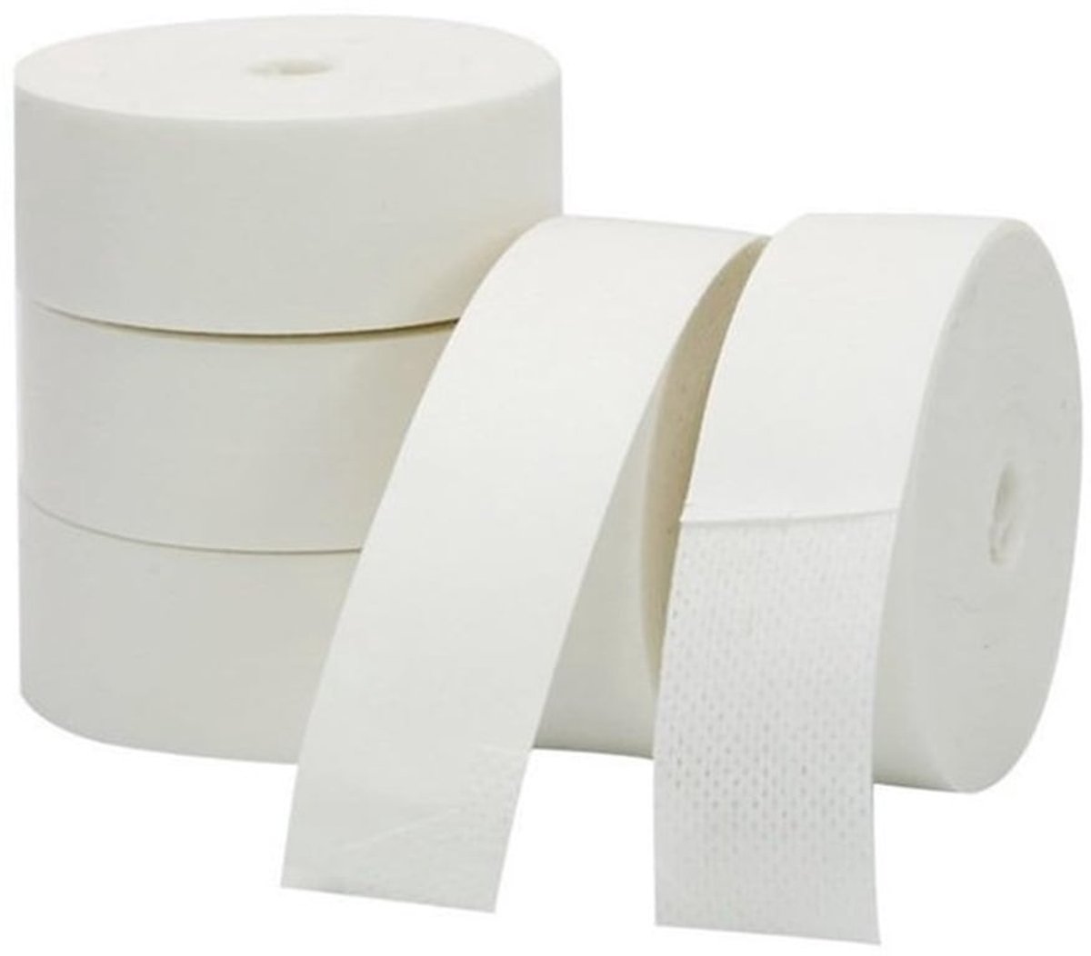 Kraagbescherming 6 Rollen - Zweetpads - Zelfklevende Kraaginzetstukken - Zweetabsorberend - Katoen - 2,5 cm x 8 m