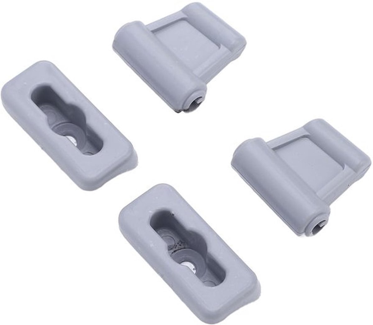 Zonneklepclips Hoge Sterkte - Kunststof - Compatibel met R107 1971-1989 - Elegant Design - Kras- en Slijtvast - Nauwkeurige Pasvorm - Zonneklep