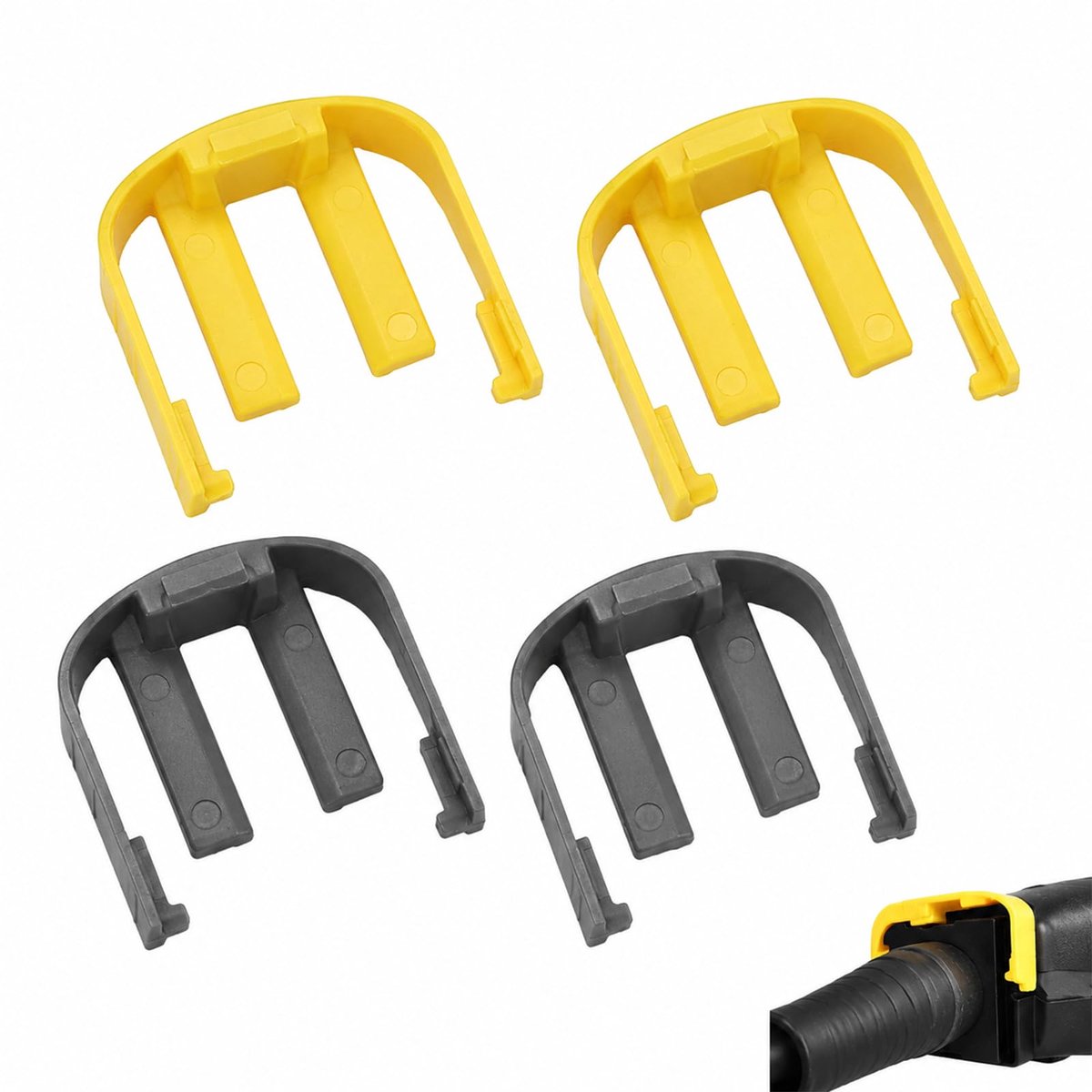 4 Stuks C-schellen voor Kärcher Hogedrukreinigers K2-K7