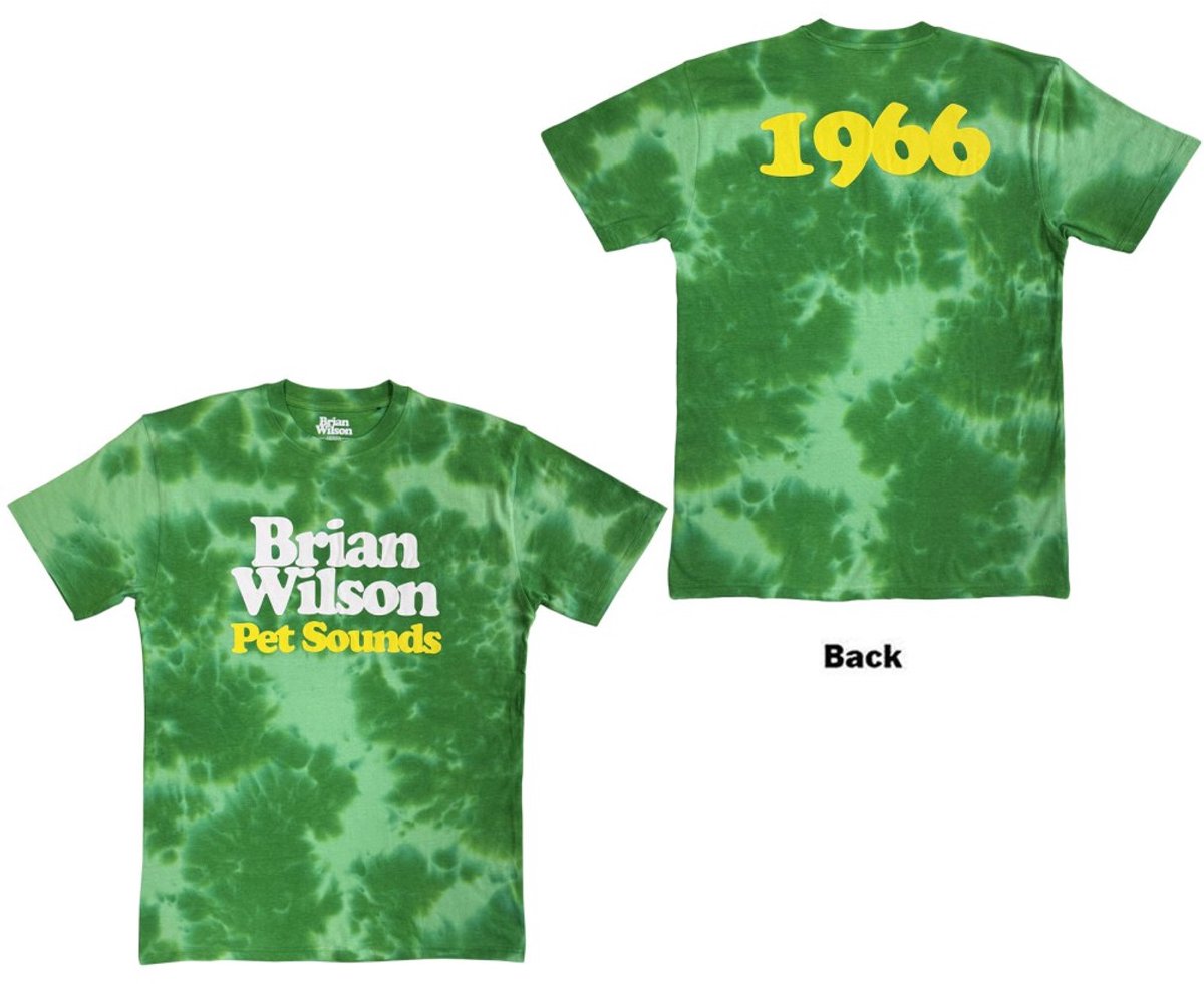 Brian Wilson - Pet Sounds '66 Heren Tshirt - S - Groen