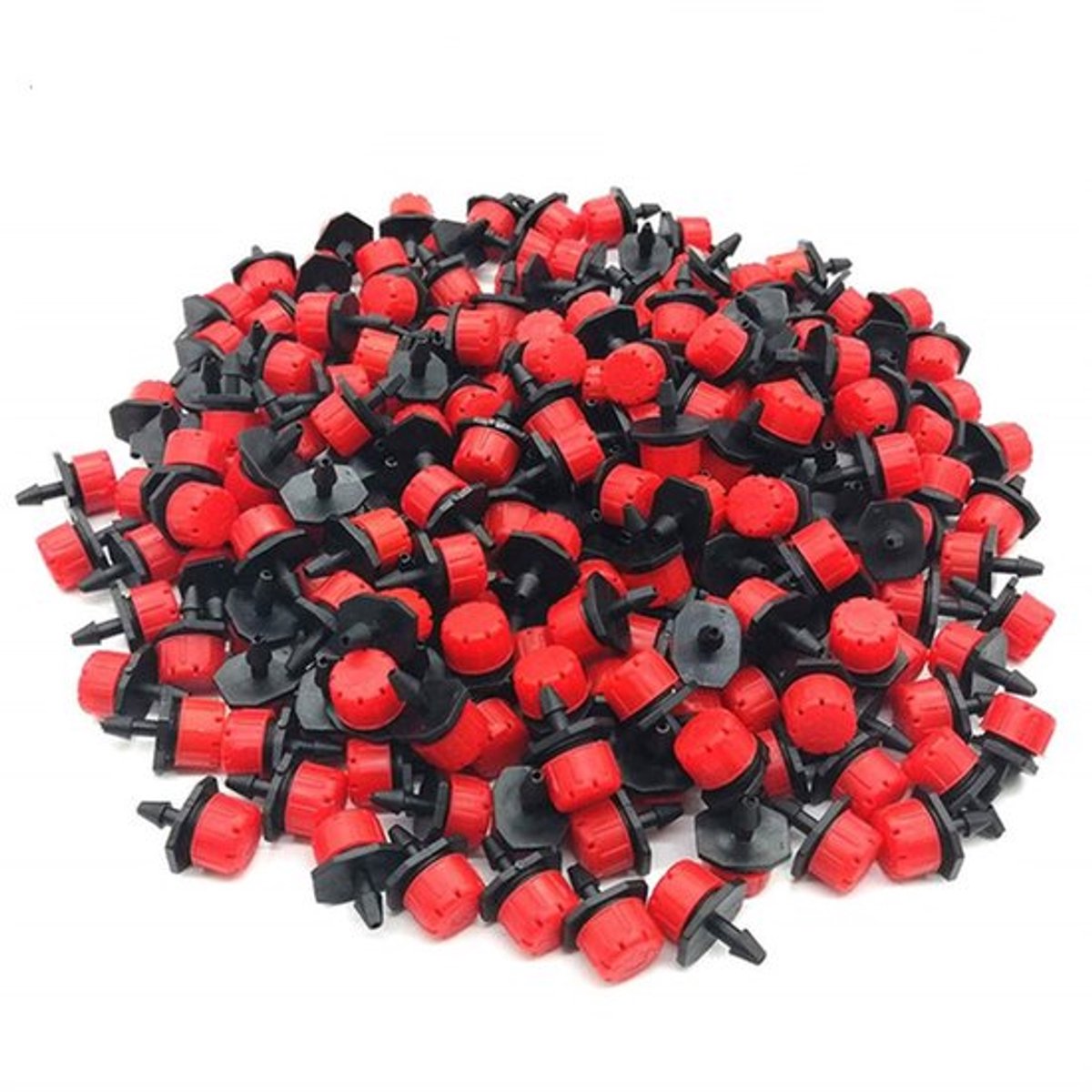 Irrigatie Druppelaars 100 Stuks - Verstelbare Druppelaars - Micro Druppelaar - Plastic Druppelsysteem - Irrigatiesysteem - Hoogwaardig Materiaal
