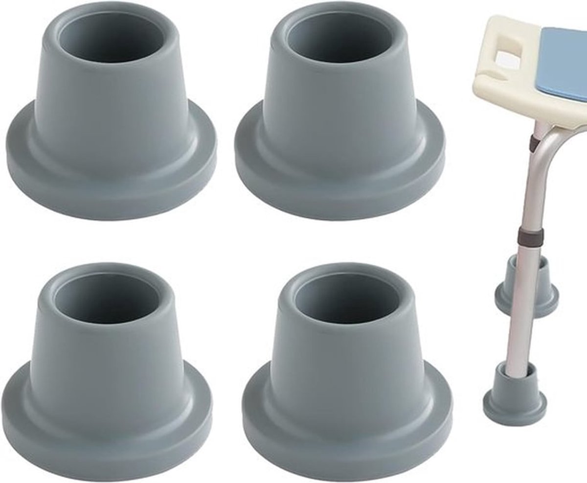 4pcs vervangingsvoeten voor douchestoelen - stoelvoetbeschermers - 28mm