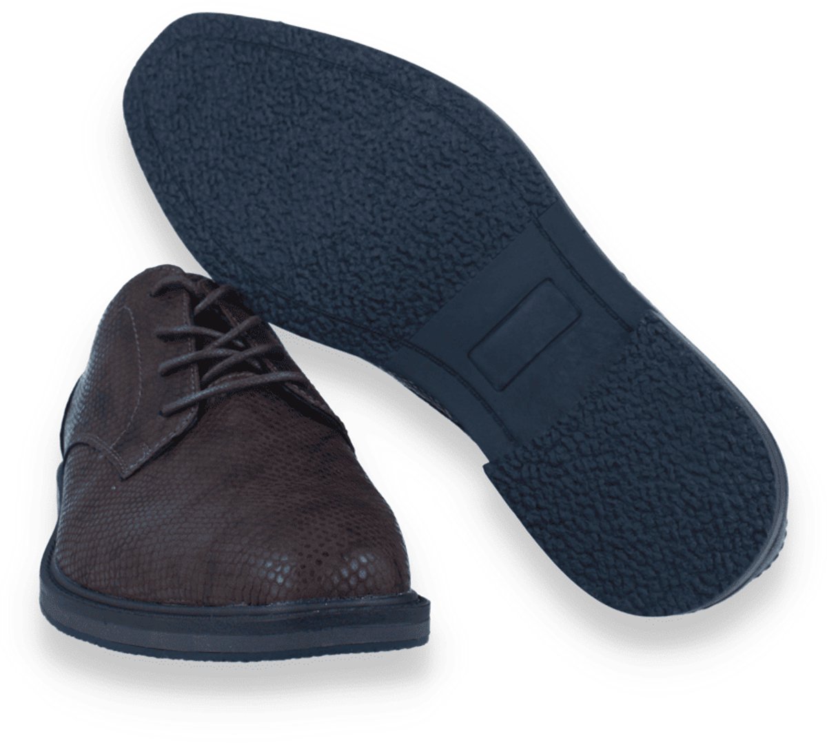 Sj Lifestyle Heren Veterschoen | Bruin | Maat: 41