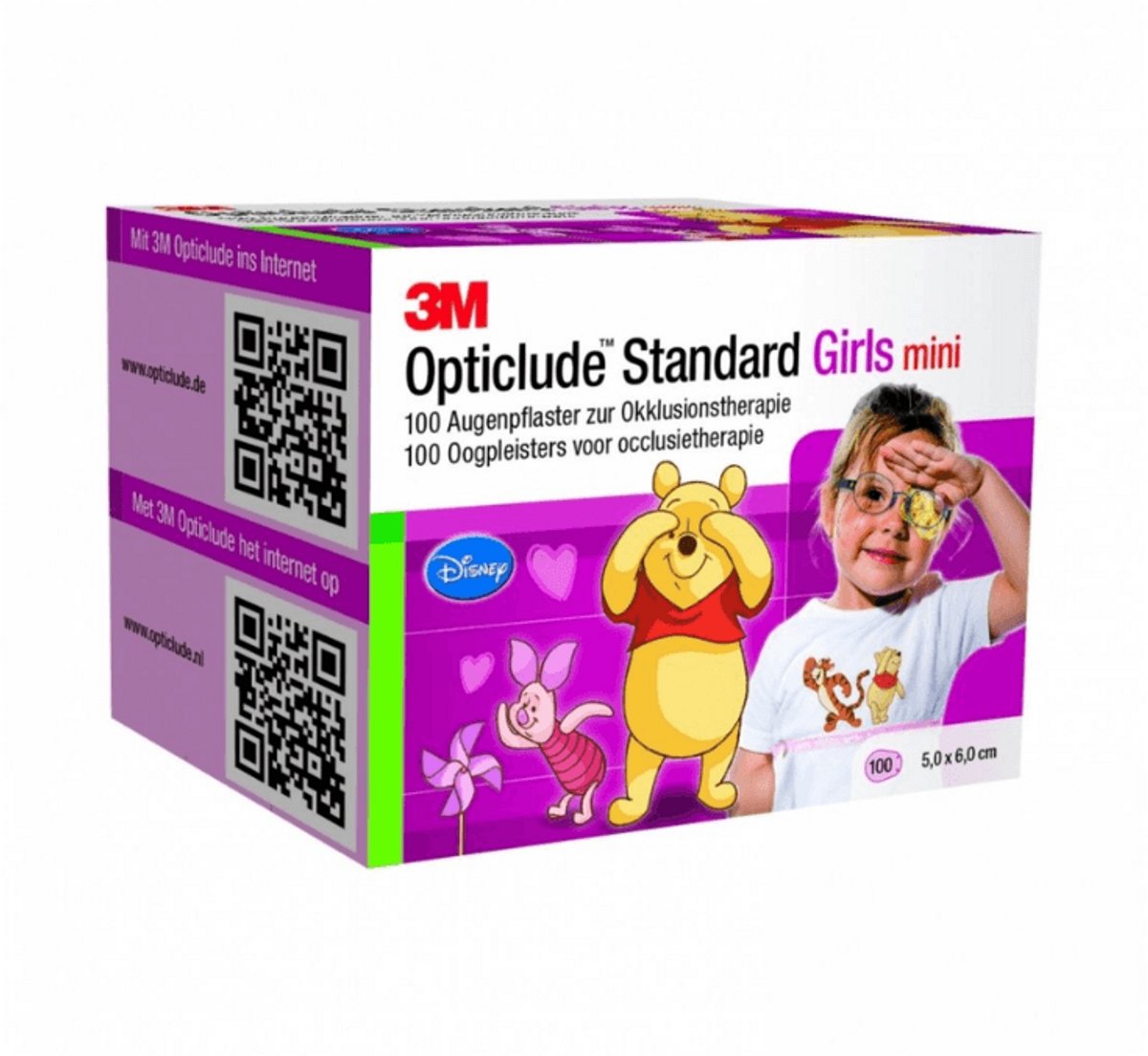3M Opticlude oogpleisters Disney Mini Girls 100 stuks