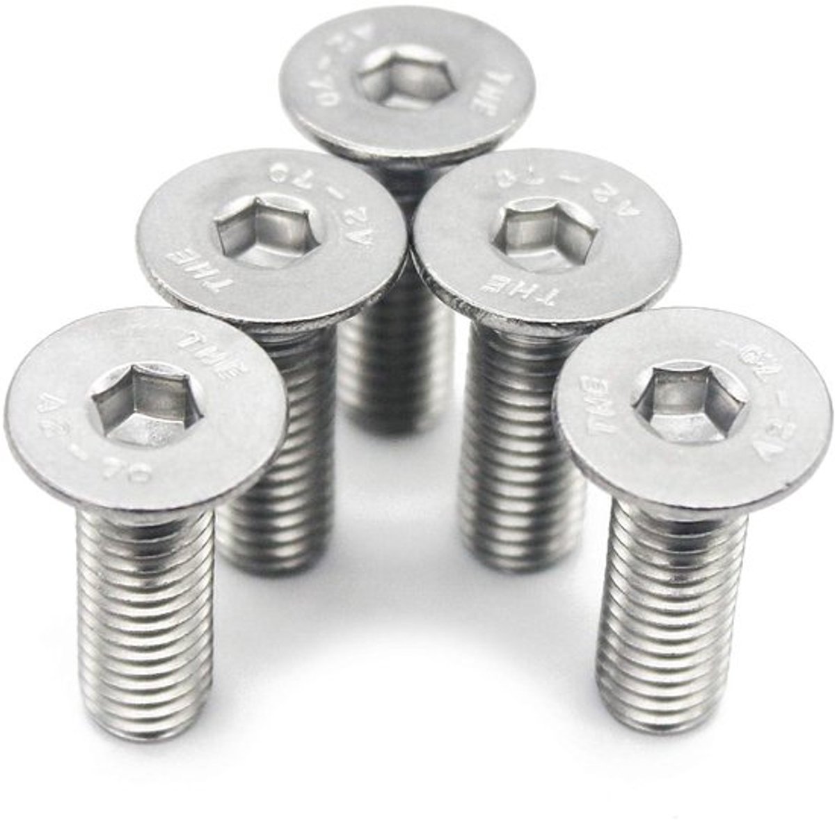 Inovra Plus - Verzonken kopschroeven - RVS - M5x25 - 50 stuks - DIN 7991 / ISO 10642