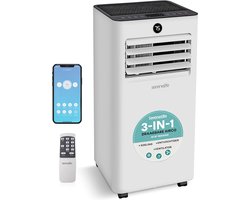 Mobiele Airco - Verplaatsbare Koeler - Ruimte Koelen - Wifi Bediening - 31 m² - Wit