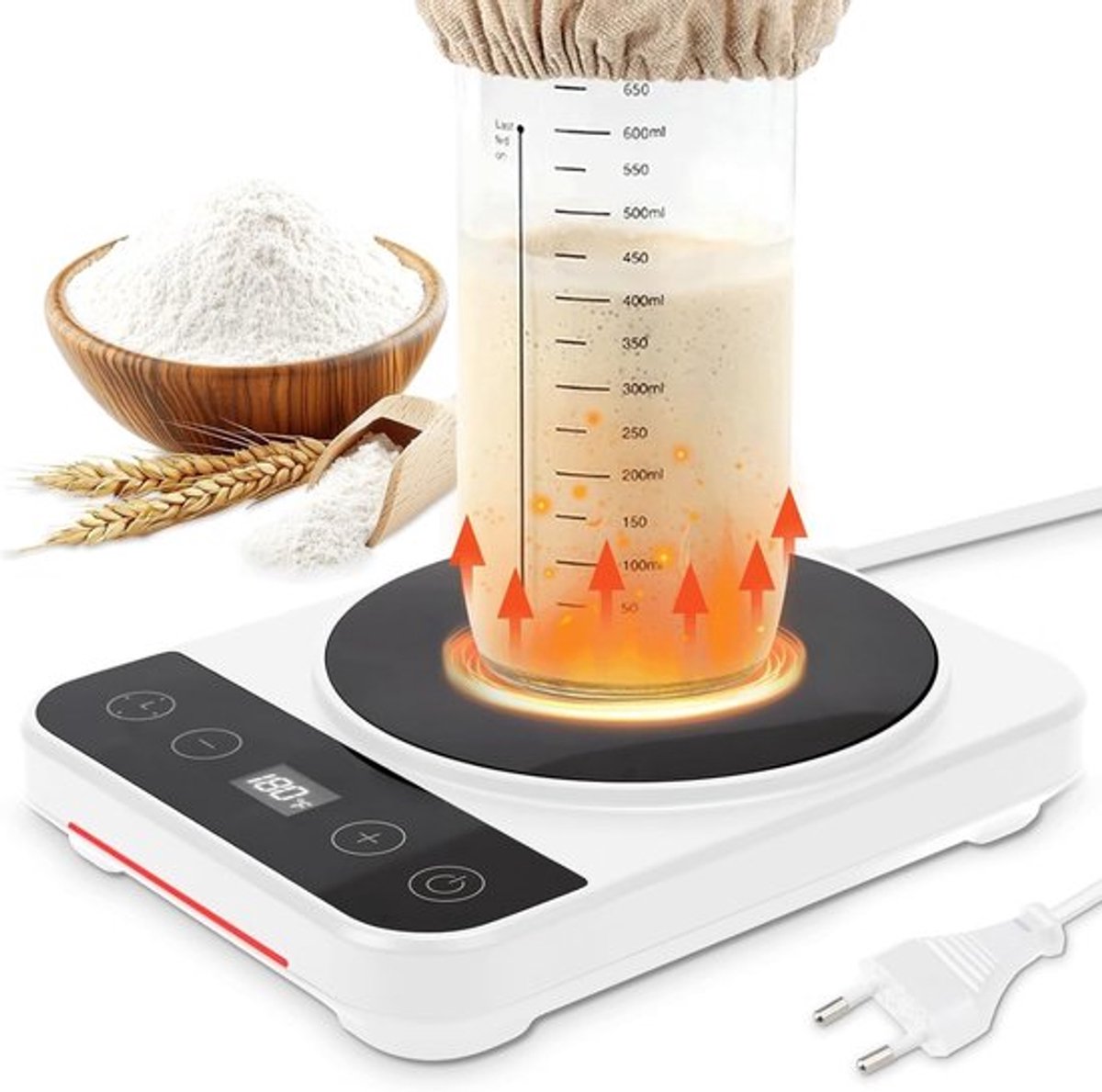 Allecto - Sourdough Starter Warmer - Temperatuur Controle - Voor