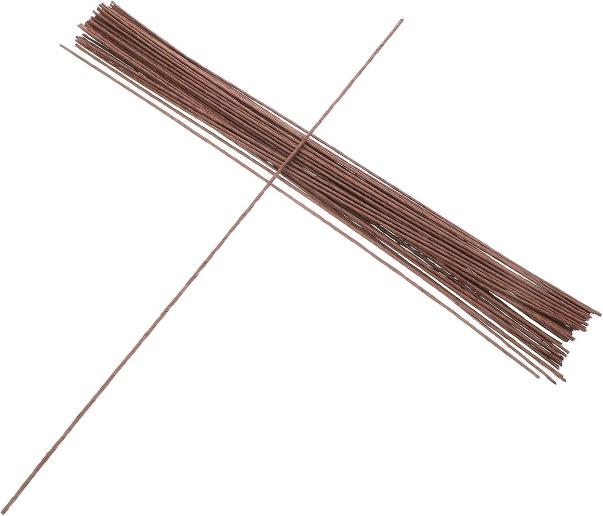 Bloemendraad - Knutseldraad - Bloemen Schikken - Papier Omslagen - 200 Stuks - Bruin