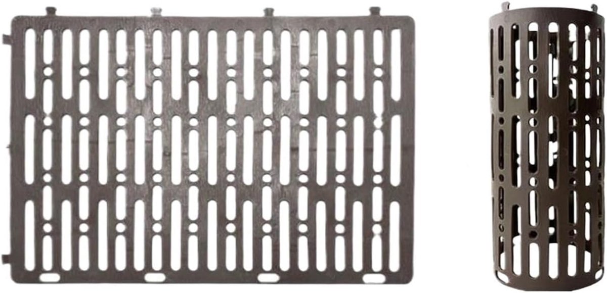 Boomstam Beschermers - Schors bescherming - Jonge bomen beschermen - Weerbestendig ontwerp - 2 sets - Bruin