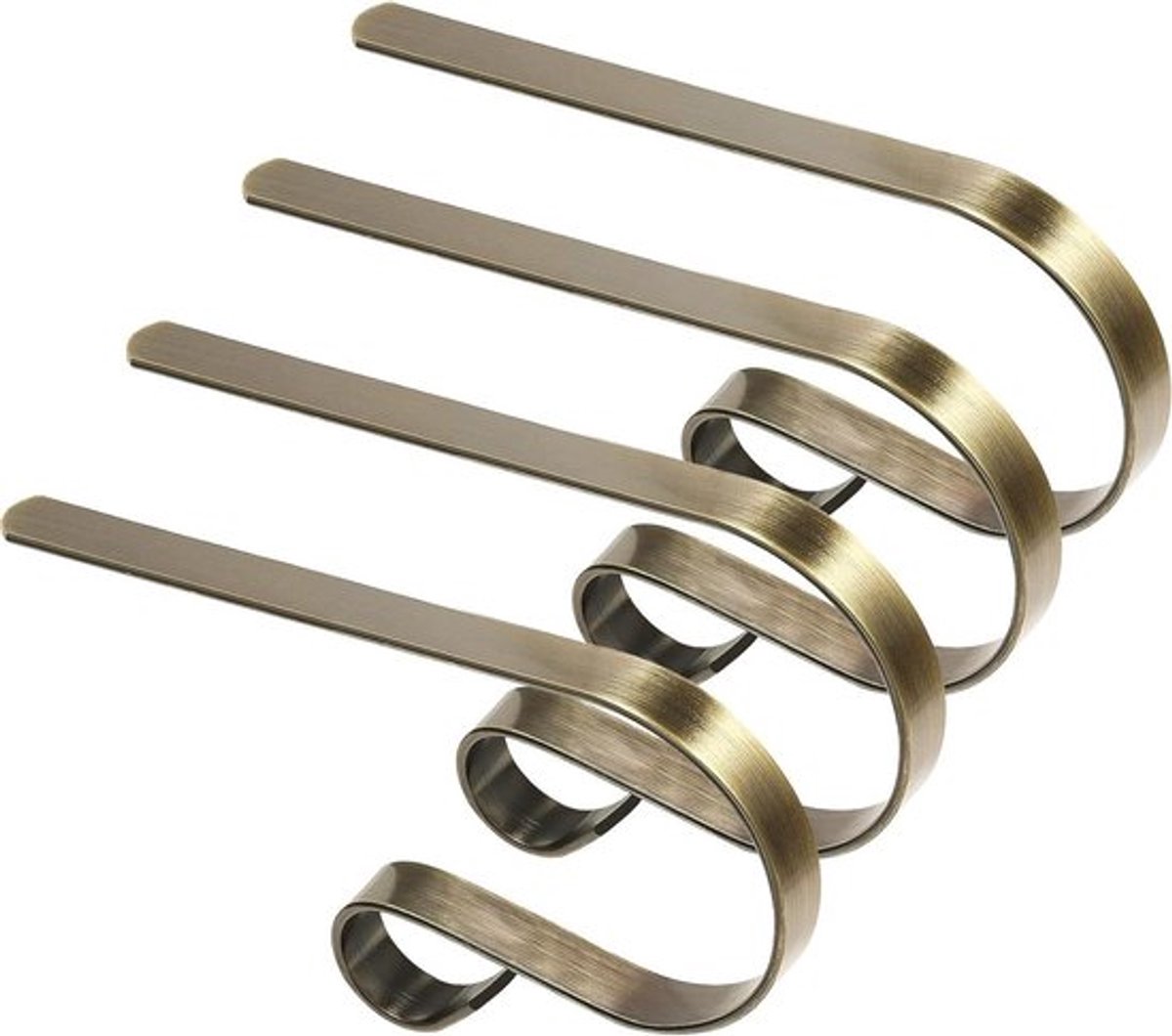 Kerst open haard haken set van 4 voor Allecto Plus Mantel