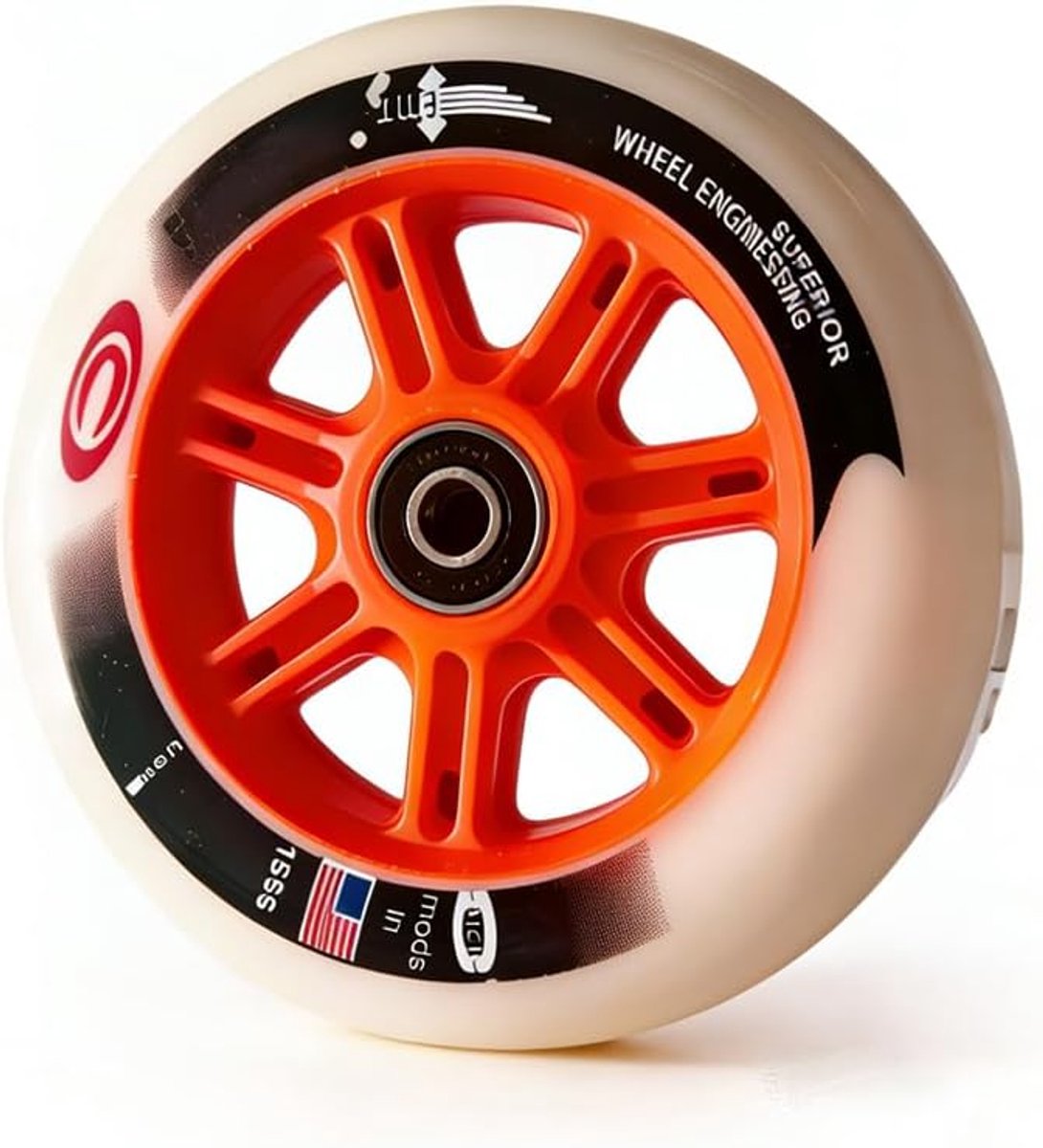 Reservewielen Skeelers Skeeleronderdelen Set Snelheid Training Sterk Polyurethaan 6 stuks 125 mm