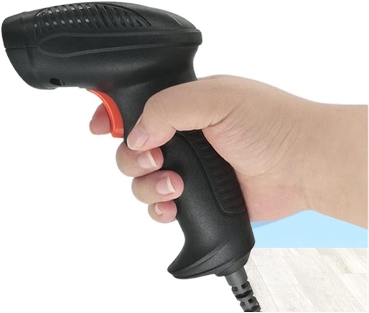 Barcodescanner Streepjescode - Qr Code Scanner - Inventaris Beheer - Draadloze Bluetooth Verbinding - 200 Scans/Seconde - Zwart