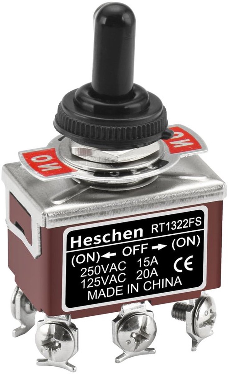 Waterdicht metalen toggle schakelaar MTTProducts