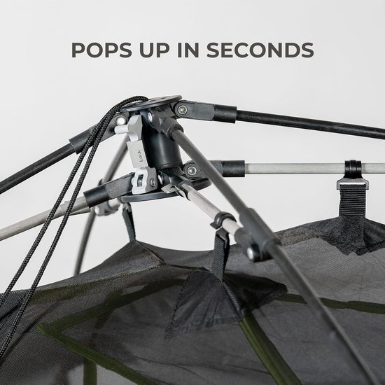 Snelle Tent - Pop-up Tent - Kamperen - Directe Installatie - 2 Persoon - Groen van snelle — afbeelding 4