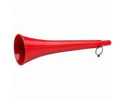 BREG Misthoorn voor Boot – Kunststof Signaalhoorn – 105 dB – 30 cm – Rood