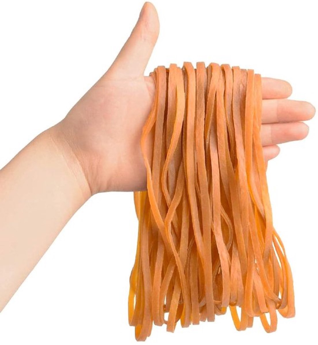 Dailygoods - Duurzame 10 mm elastiekjes, 30 stukken