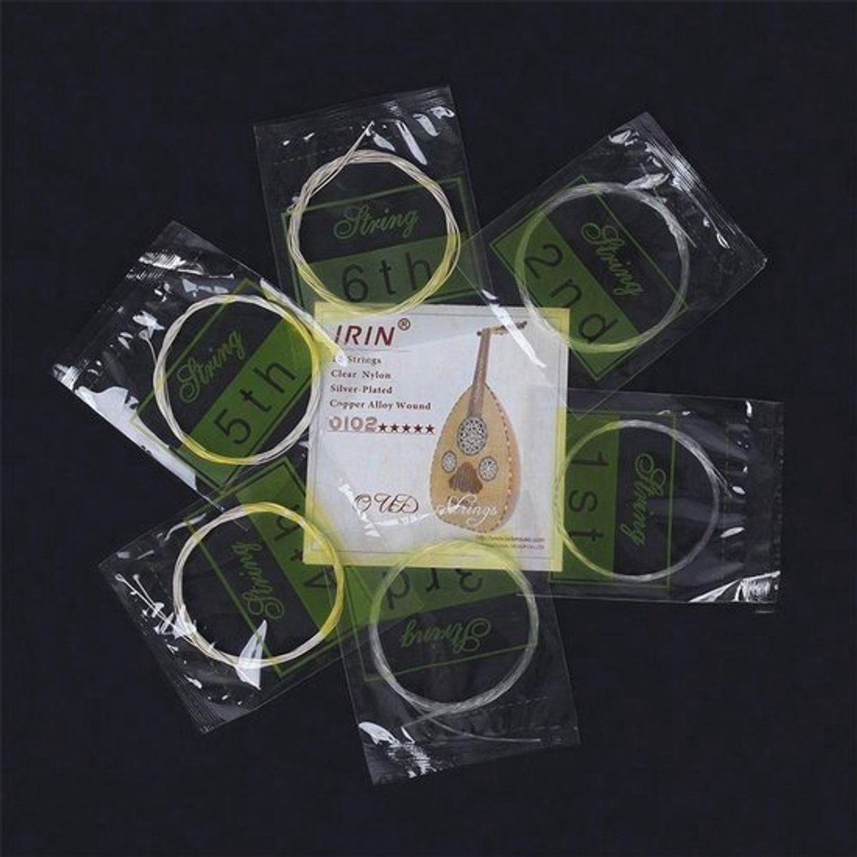 Zeynomax - Oud - Vervangende Snaren - Hoge Geluidskwaliteit - Clear - Nylon Snaren