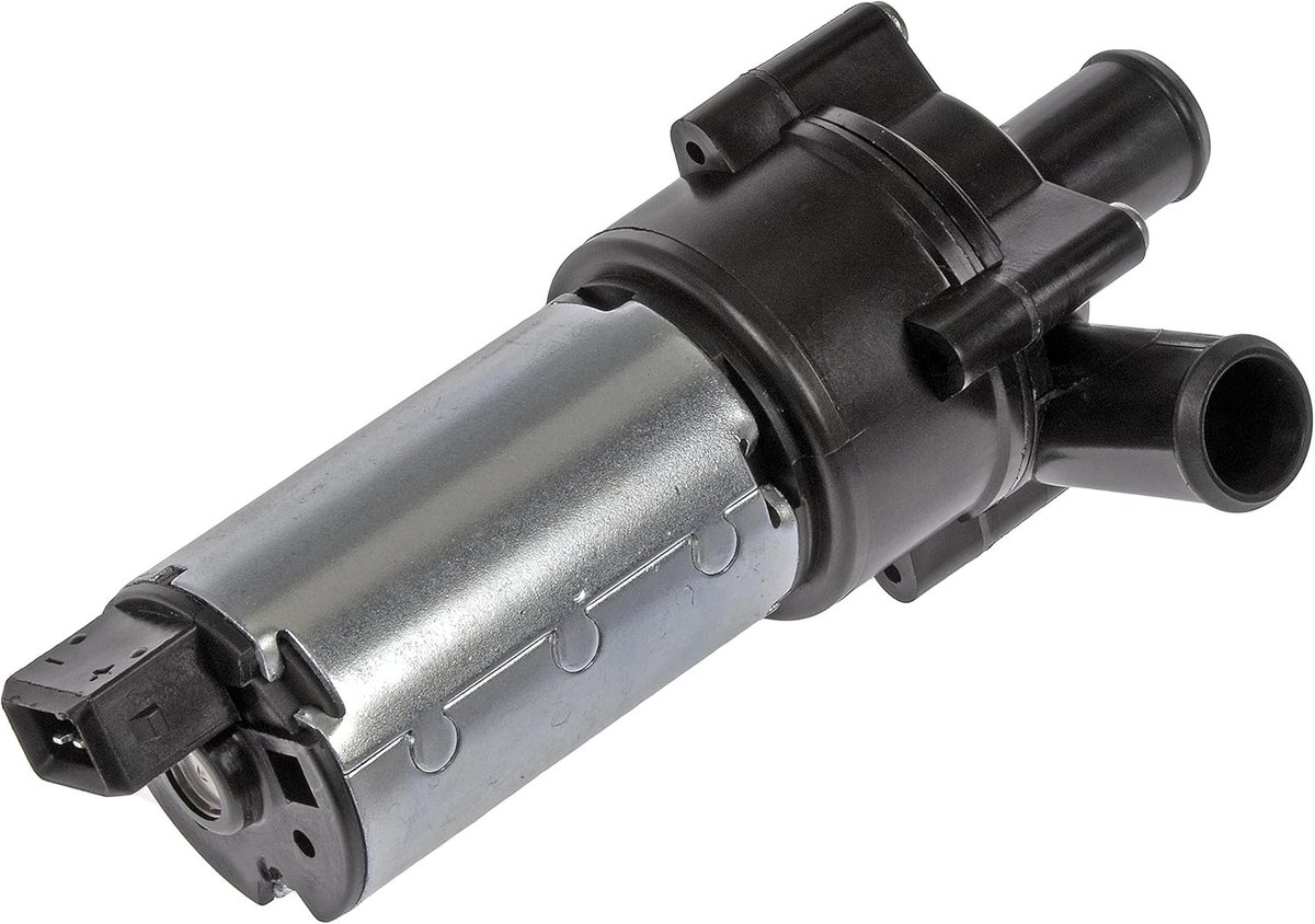 Hulpwaterpomp - Extra koelpomp - Motor koelen - Roestvrij staal - 14 cm - Zilverkleurig