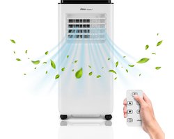 Mobiele Airconditioner - Airco Ventilator - Ruimte Koelen - 3-in-1 Functie - 12 m² - Wit