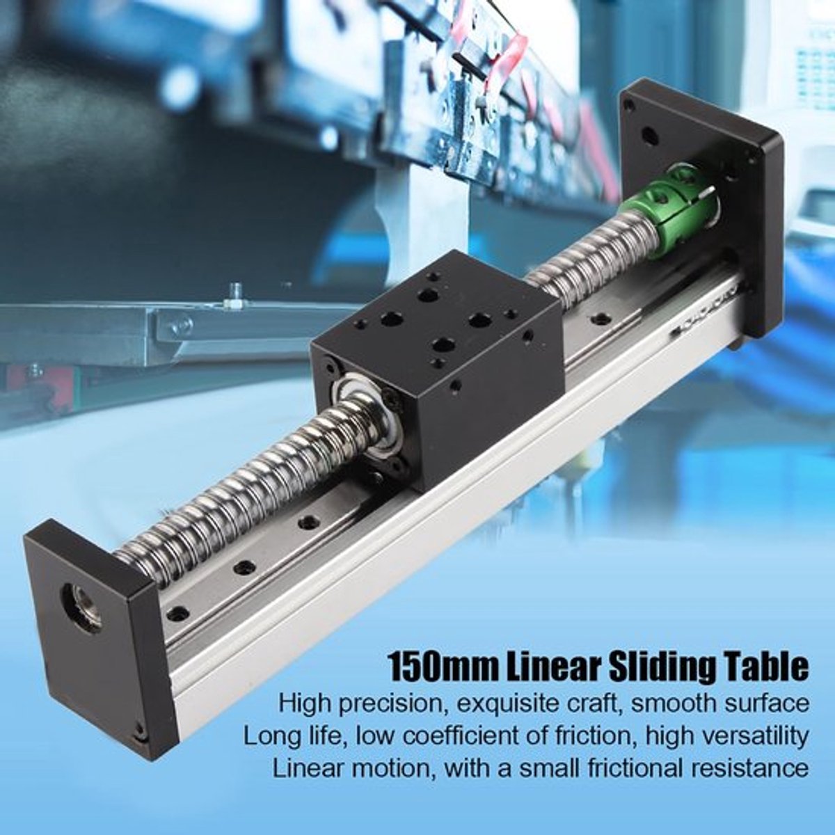 Allecto - Sliding Rail voor Nema 23 Motor - 150 mm Precisie - Hoogwaardige Precisie